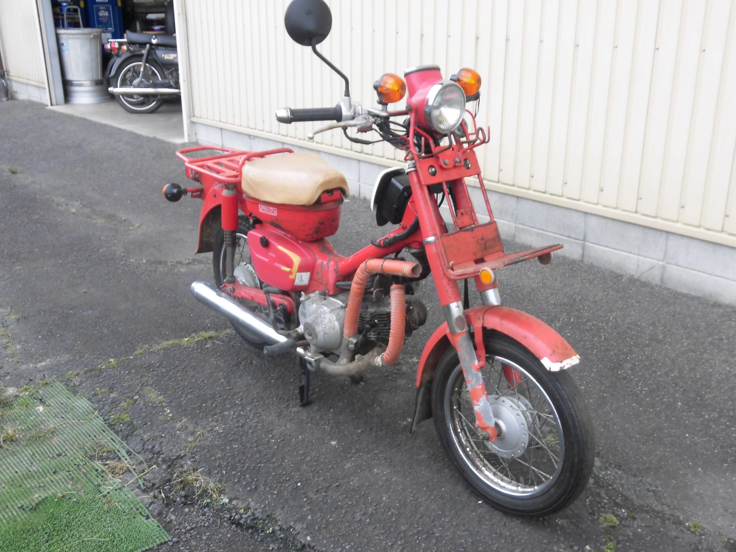 ホンダ 郵政カブ MD90改 125cc 元軽二輪カブ 中華エンジン換装 yd ...