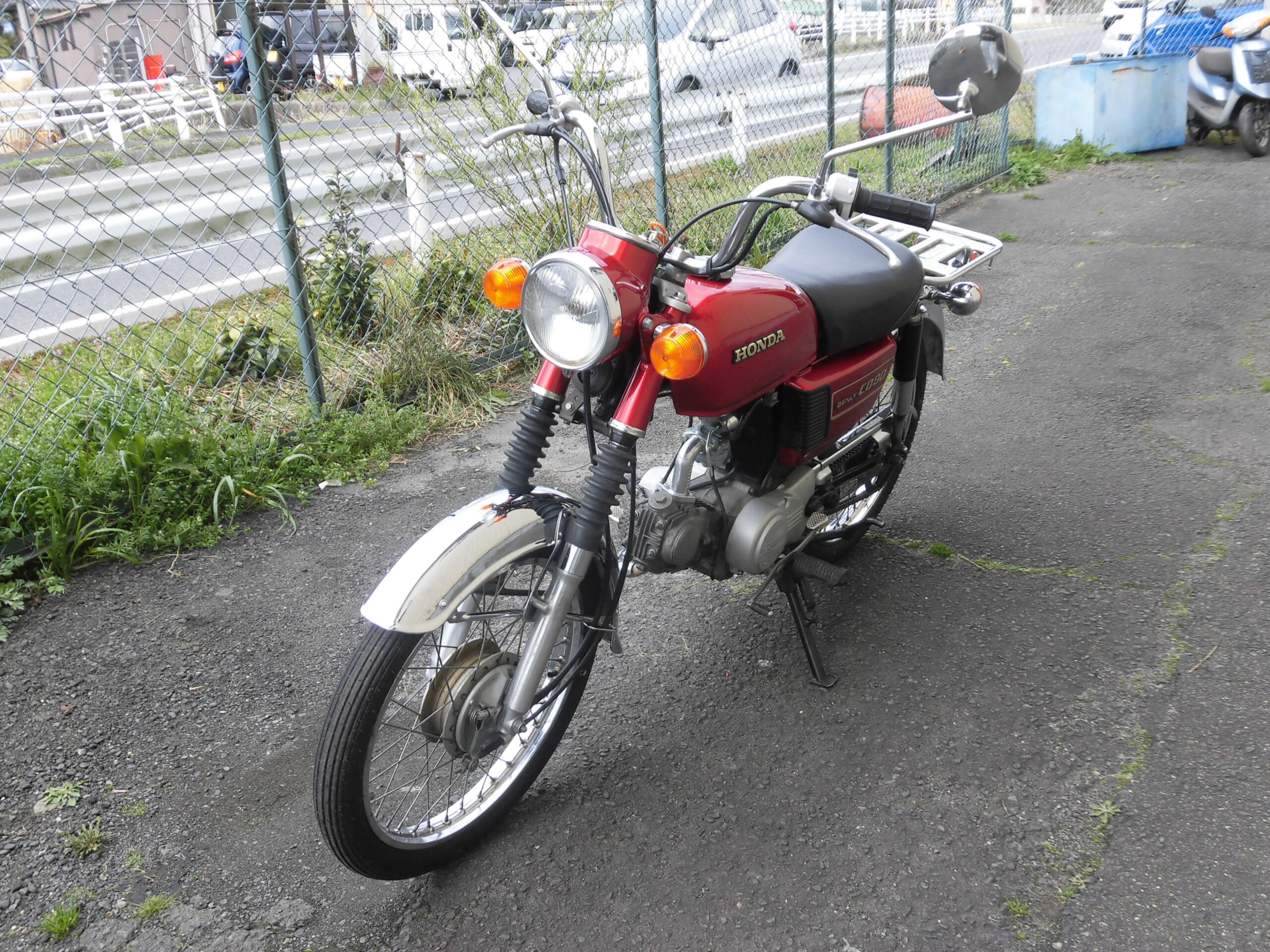 ホンダ CD50(Benly) 75㏄ボアップ済み 実働中古車 旧車 低走行車 ロング