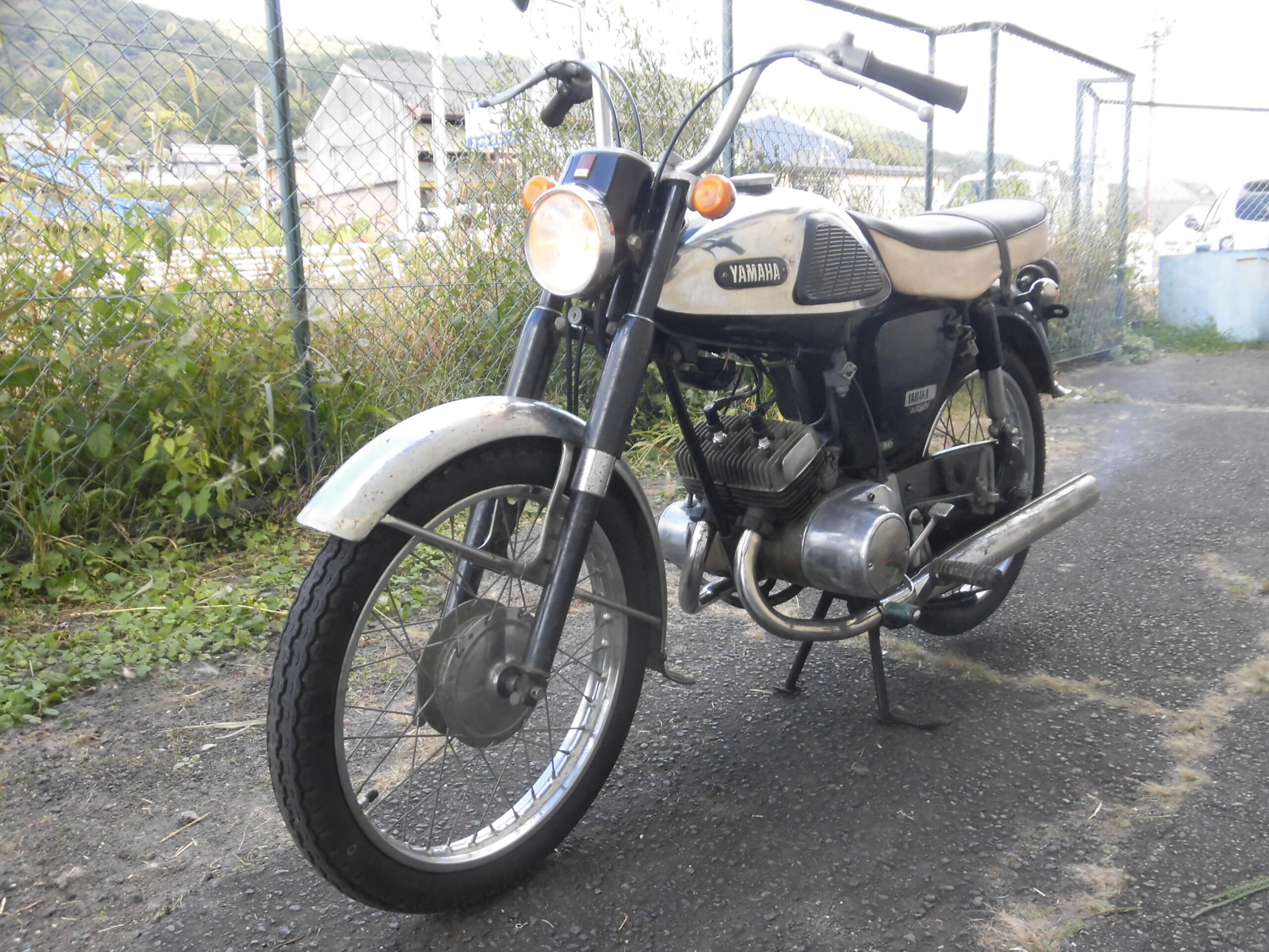 中古 YAMAHA AT90 オートルーブツインAT-90 最初期型6000番台 フレーム 中古 YAMAHA AT90 オートルーブツインAT-90 最初期型6000番台 フレーム