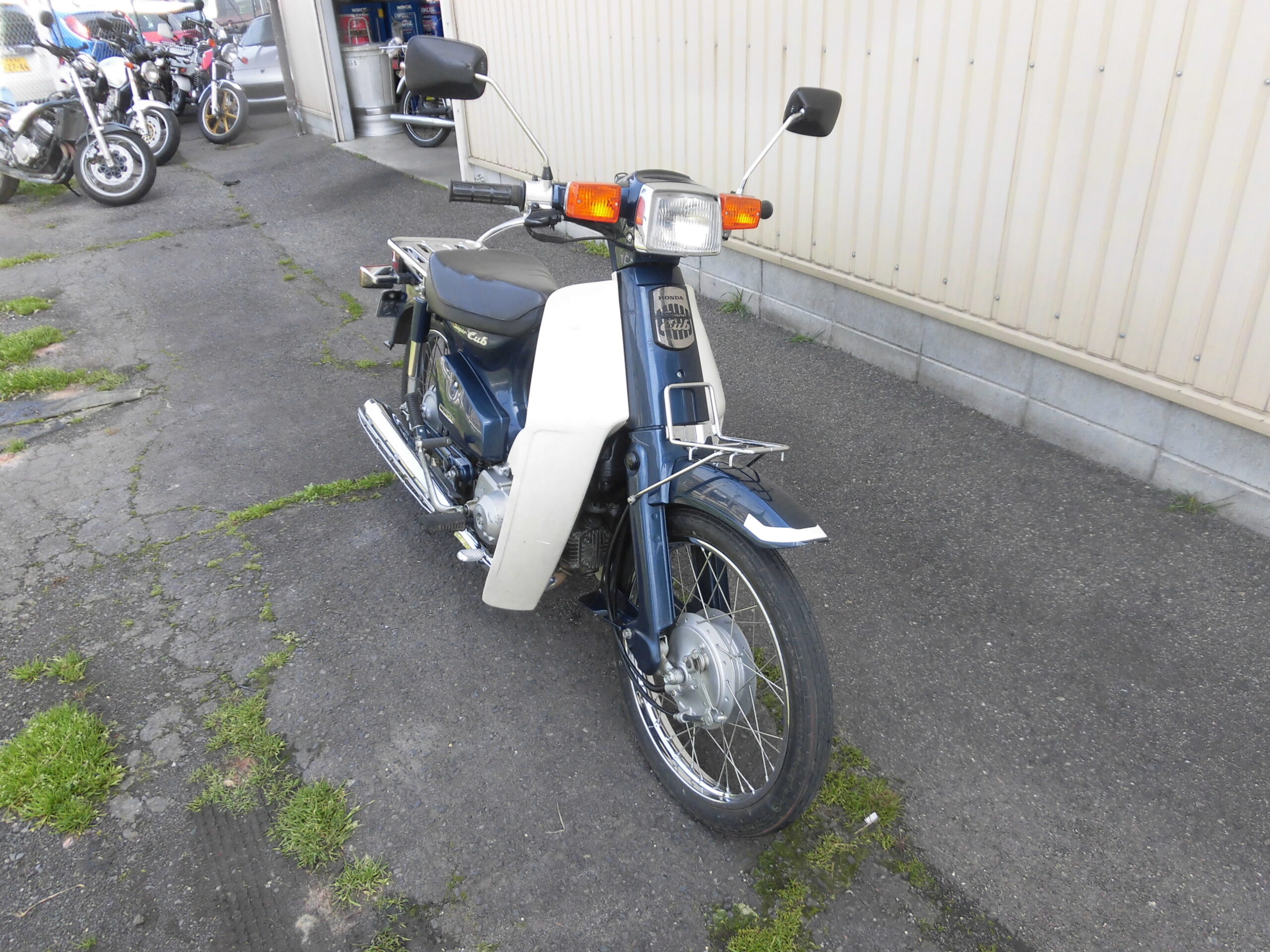 中古 HONDA スーパーカブ90 カスタム C90 CM5 角目、セル付き JUN 