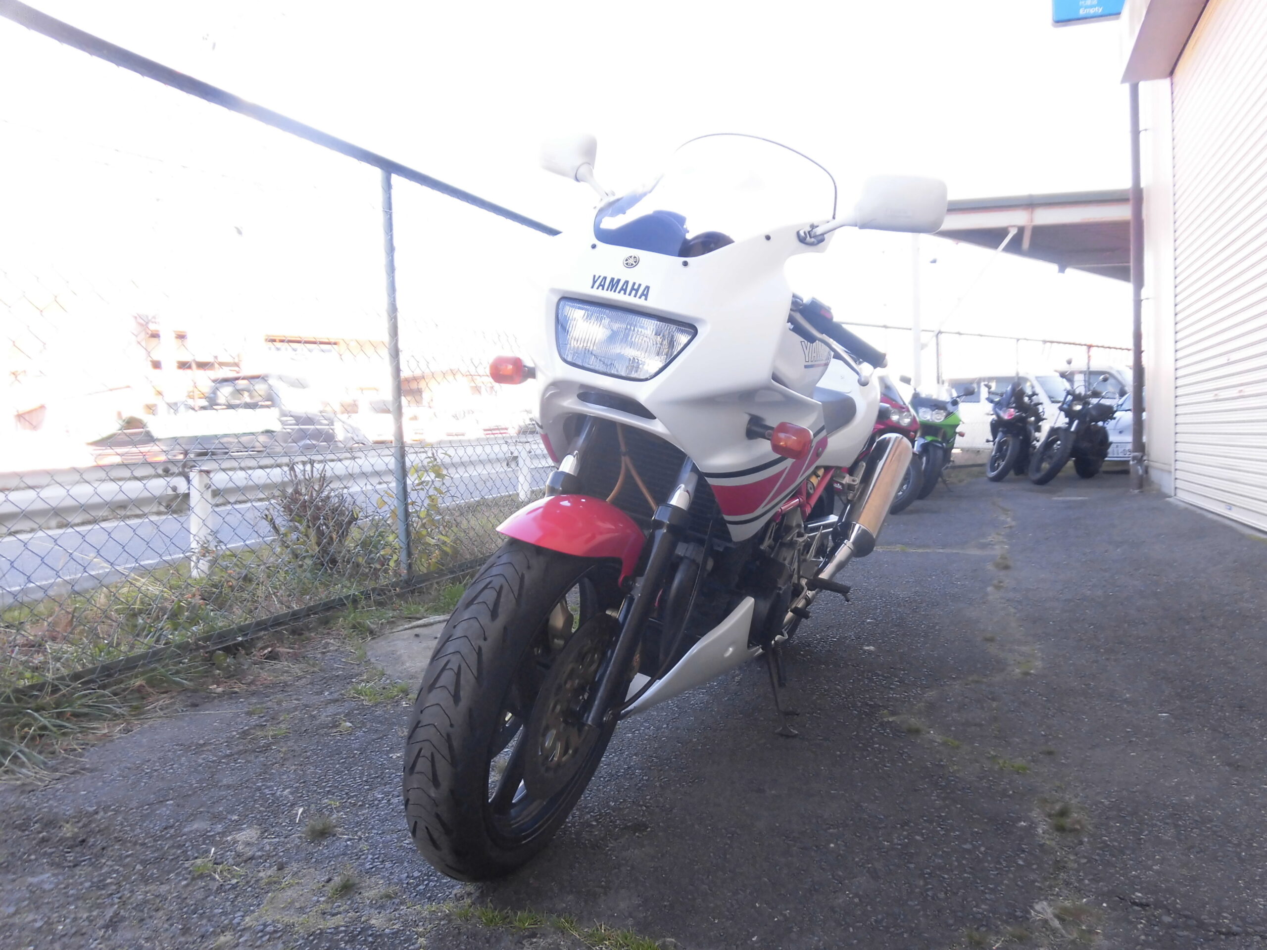 中古車 YAMAHA TRX850ストロボライン、クレバーウルフ製アンダーカウル