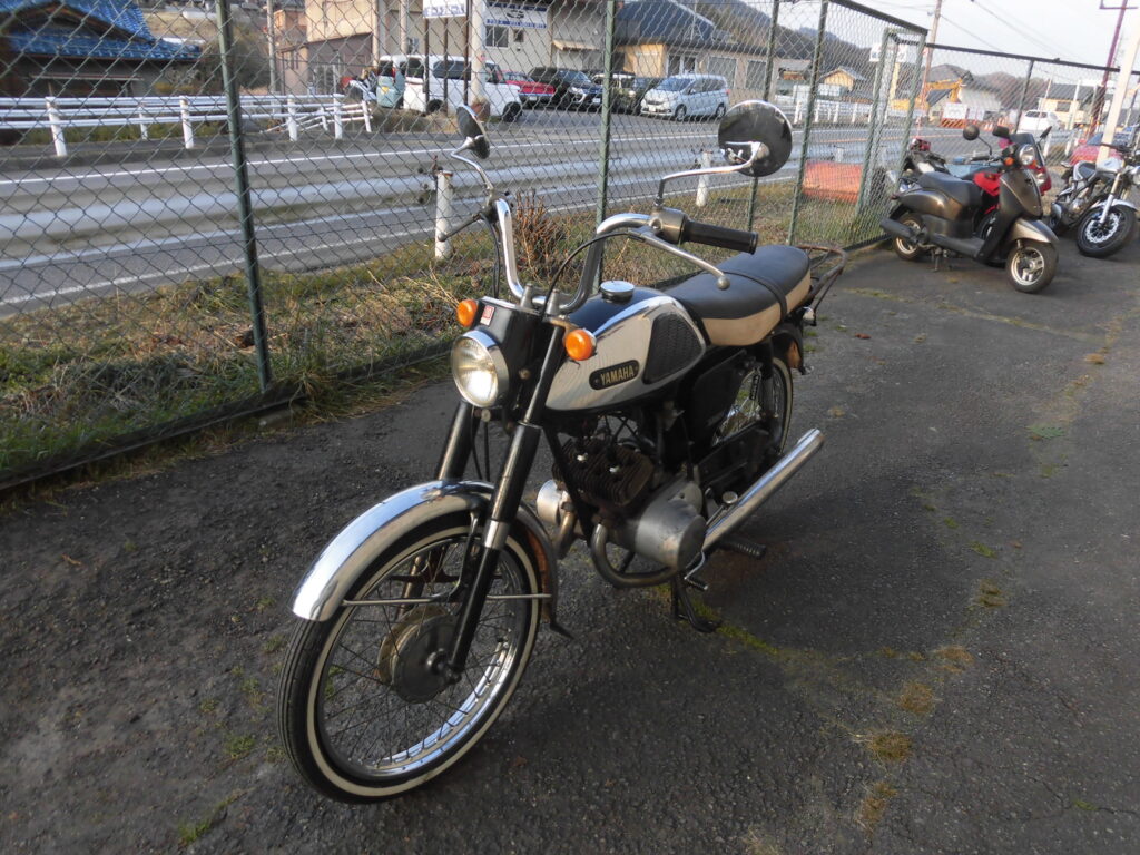 中古 YAMAHA オートルーブツイン90 AT90 実働車　初期型　90ccツインエンジン、ツインキャブ、ツインマフラー/ツー・ツー・ツー・