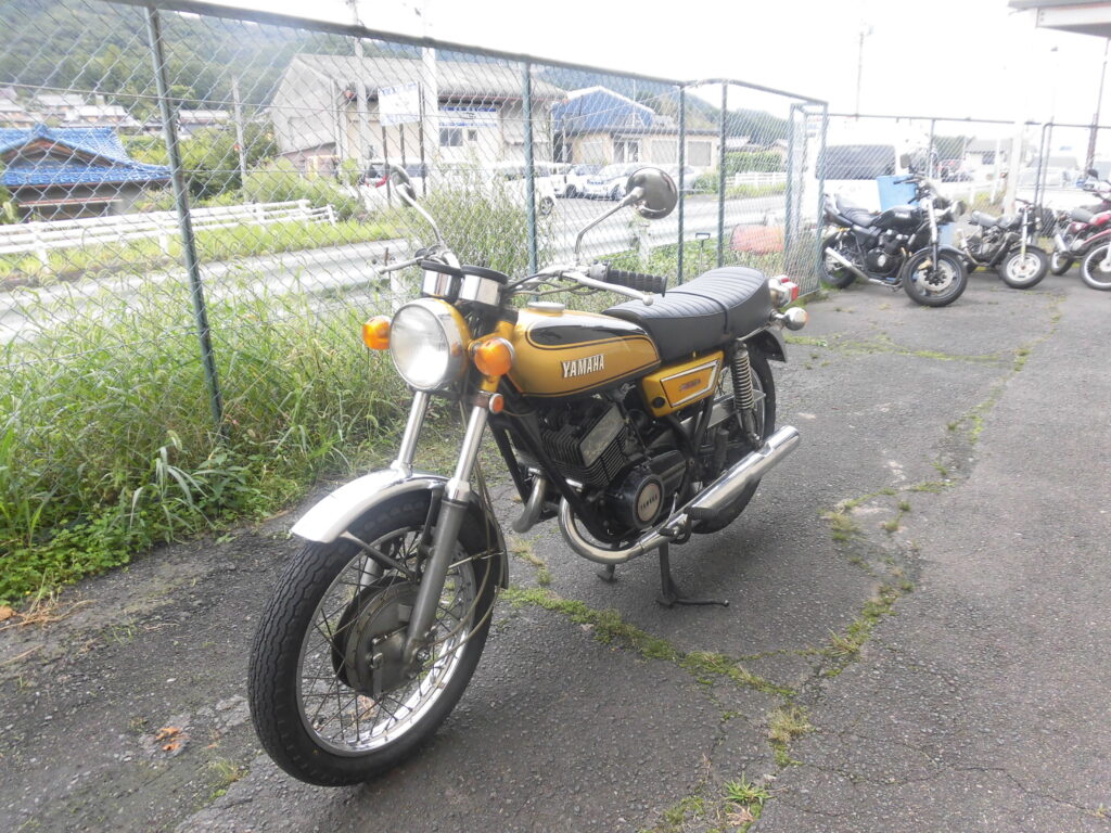 中古車 YAMAHA ヤマハスポーツDX250 1970y 2ストローク、2気筒、、5ポート、オートルーブ、ツインキャブ、30馬力 レーサーヤマハ２５０TD2